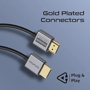 Promate PrimeLink8K-150 HDMI 2.1 Cable 1.5m 48Gbps 8K@60Hz eARC Black - Thumbnail 13