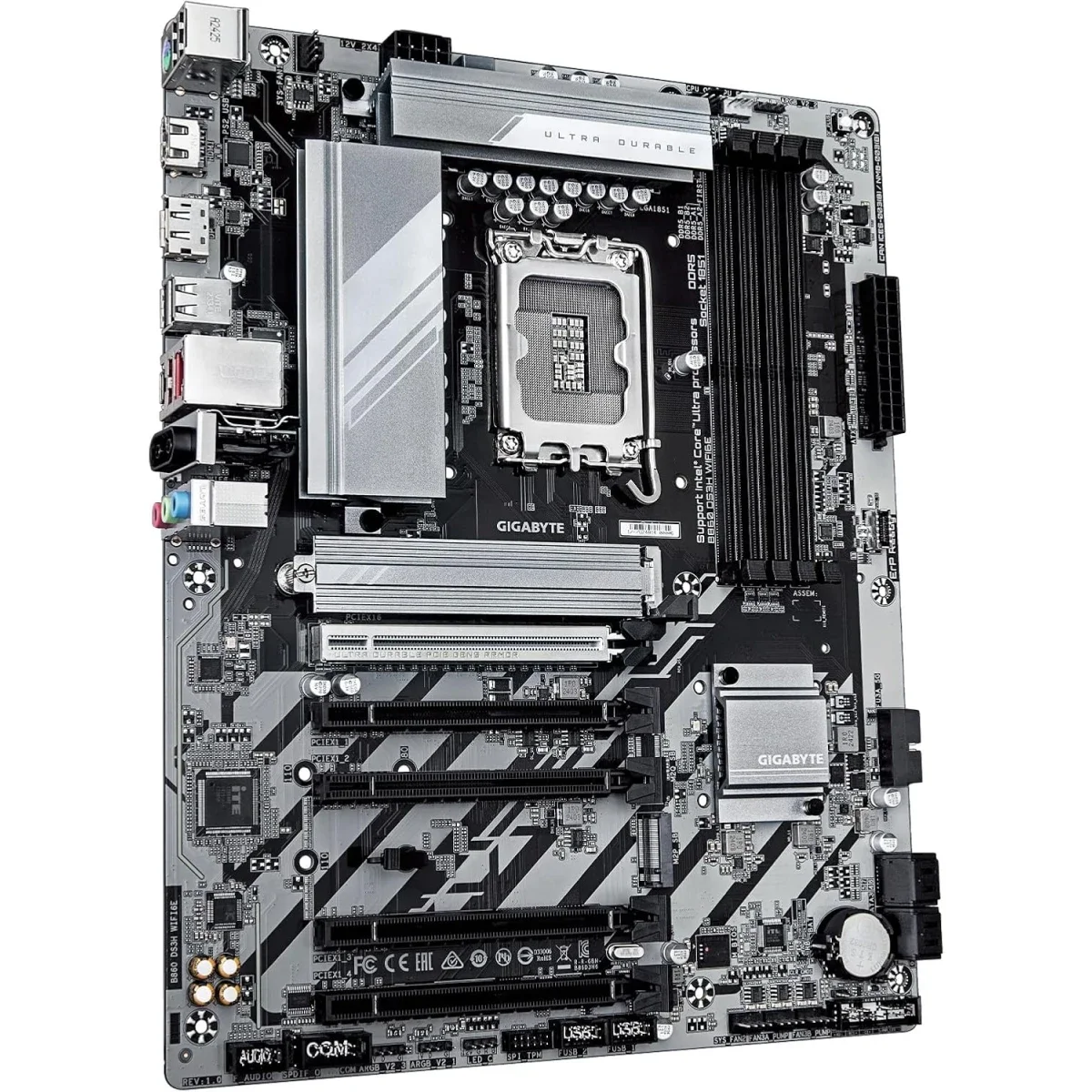 GIGABYTE B860 DS3H WIFI6E LGA 1851 ATX Motherboard DDR5 PCIe 5.0 - Image 3
