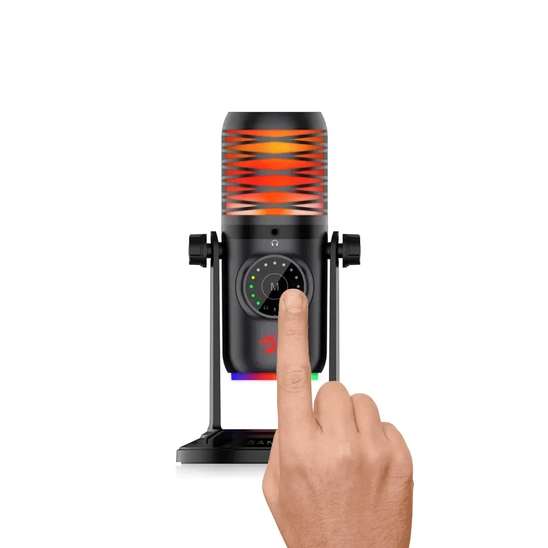 ميكروفون ألعاب Redragon GM306 Stellaris RGB USB - Image 7