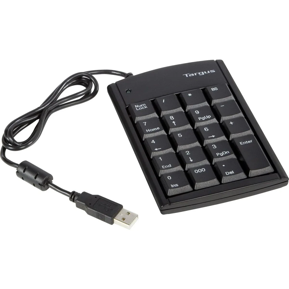 لوحة مفاتيح رقمية Targus Ultra Mini USB سلكية بتوصيل فوري - أسود - Thumbnail 2
