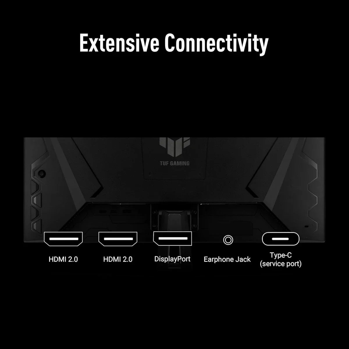 شاشة ألعاب Asus TUF Gaming VG27AQ5A مقاس 27 إنش Fast IPS QHD، 210Hz، 0.3ms، HDR10 - Thumbnail 6