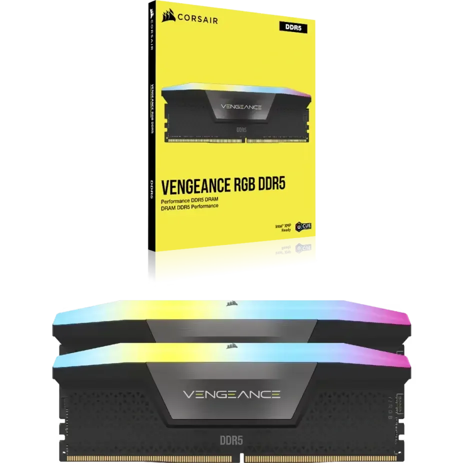 Corsair VENGEANCE RGB DDR5 96GB (2x48GB) 6800MHz CL34 RAM - Image 3