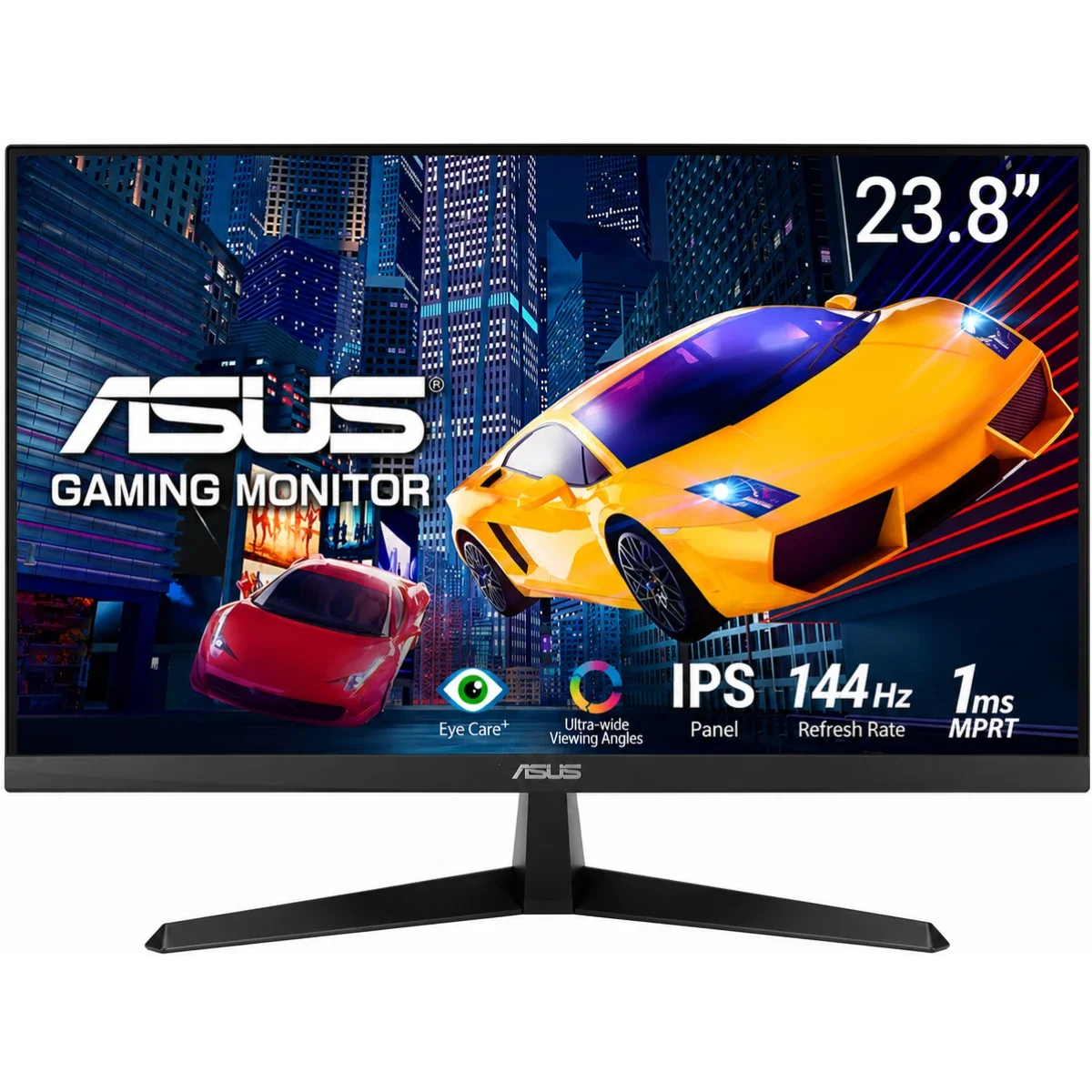 Asus VY249HGE 24-Inch Full HD IPS Eye Care Gaming Monitor, 144Hz, 1ms MBR, FreeSync Premium