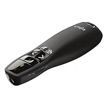 جهاز تحكم بالعروض التقديمية Logitech R400 لاسلكي مع مؤشر ليزر أحمر - Thumbnail 3