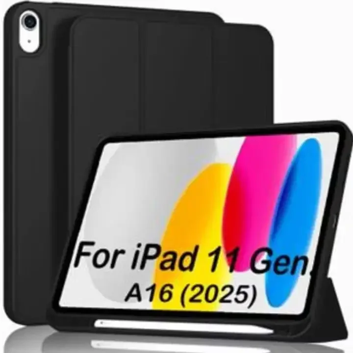 غطاء لجهاز Apple iPad A16 الجيل الحادي عشر (2025) مع حامل قابل للطي