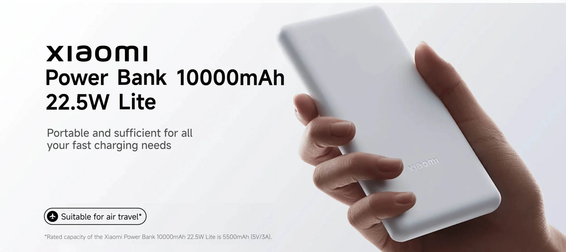باور بانك Xiaomi BHR9350GL MI Lite سعة 10000mAh بقدرة 22.5W - Image 6