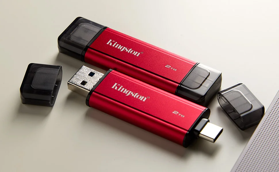 وحدة تخزين SSD محمولة Kingston Dual SSD سعة 2 TB بمنفذي USB-A وUSB-C بسرعة تصل إلى 1050MB/s - Image 7