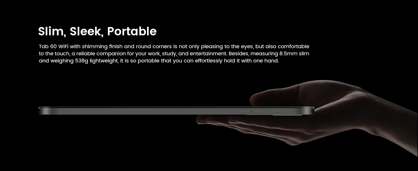 تابلت BlackView Tab 60 WiFi بشاشة 10.1 إنش، Android 14، رام 12GB، سعة 128GB، HD Plus، أزرق مع كيبورد Bluetooth - Image 29