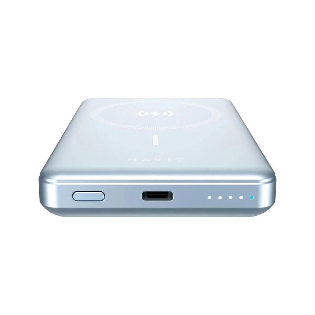 HAVIT PB5203 MagSafe Power Bank 10000mAh, 20W PD, 15W Wireless - Blue - Thumbnail 4