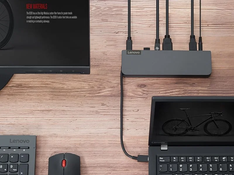Lenovo USB-C Mini Dock 7-in-1 Portable Dock with HDMI, VGA, Ethernet & 45W Charging - Thumbnail 5