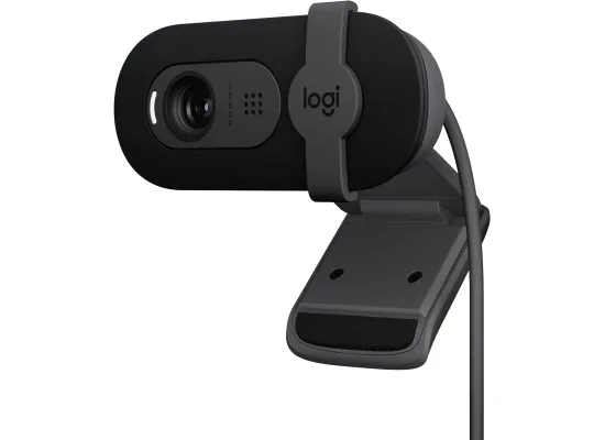 كاميرا ويب Logitech Brio 100 بدقة Full HD 1080p مع ميكروفون مدمج وغطاء خصوصية - أسود - Image 7