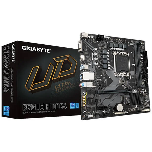 لوحة كمبيوتر GIGABYTE B760M H DDR4 - Image 1