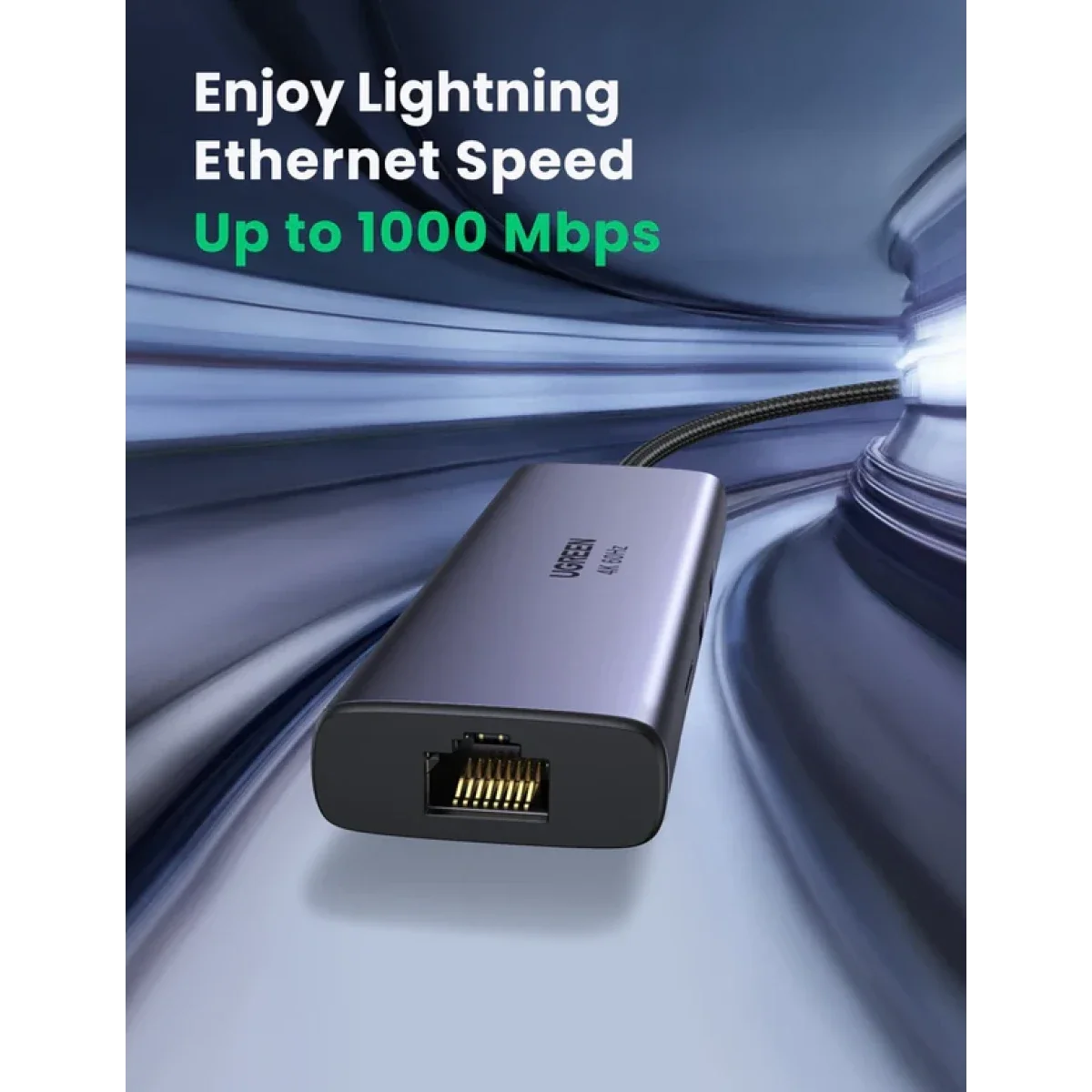 Ugreen 7-in-1 USB-C Hub with 4K 60Hz HDMI, 100W PD and SD/TF Reader - Thumbnail 8