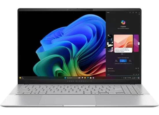Asus Vivobook S 15 15.6-Inch 3K OLED Laptop, Snapdragon X Plus X1P-42-100, 16GB RAM, 1TB SSD, Cool Silver - Image 5