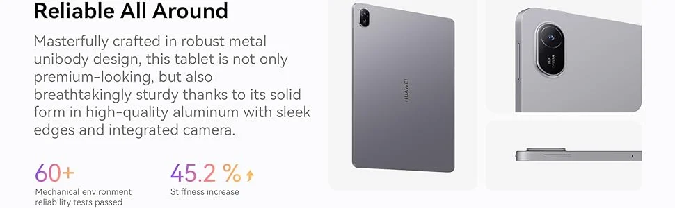 جهاز لوحي HUAWEI MatePad SE 11 (2025) أندرويد واي فاي 11.0 إنش، 8GB رام، 128GB، رمادي - Thumbnail 12