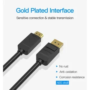 كيبل Vention HADBI من DisplayPort إلى HDMI بطول 3 متر أسود - Image 19