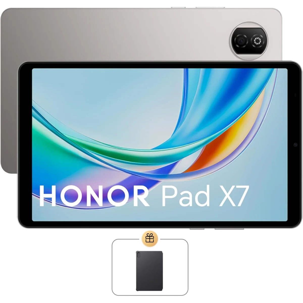 تابلت HONOR Pad X7 (2025) بشاشة 8.7 إنش LTE أندرويد، 128GB، ذاكرة 4GB + 4GB، رمادي فضائي