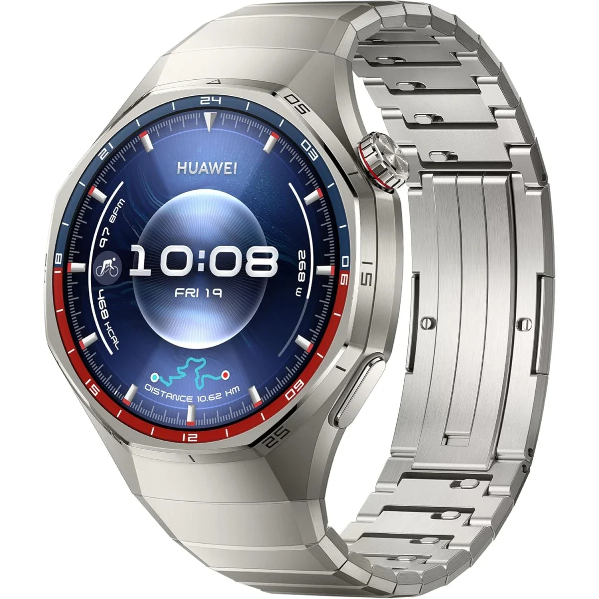 ساعة ذكية HUAWEI WATCH GT 6 Pro GPS مقاس 46 مم بشاشة AMOLED 1.47 إنش