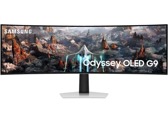 شاشة ألعاب Samsung Odyssey G9 G93SC OLED منحنية 49 إنش بدقة Dual QHD وتردد 240Hz وزمن استجابة 0.03ms - Image 9