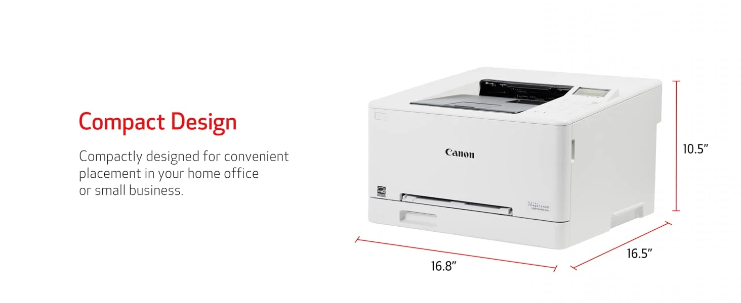 Canon i-SENSYS LBP646Cdw A4 Color Laser Wireless Duplex Printer for Home & Office 26 PPM White - Image 10
