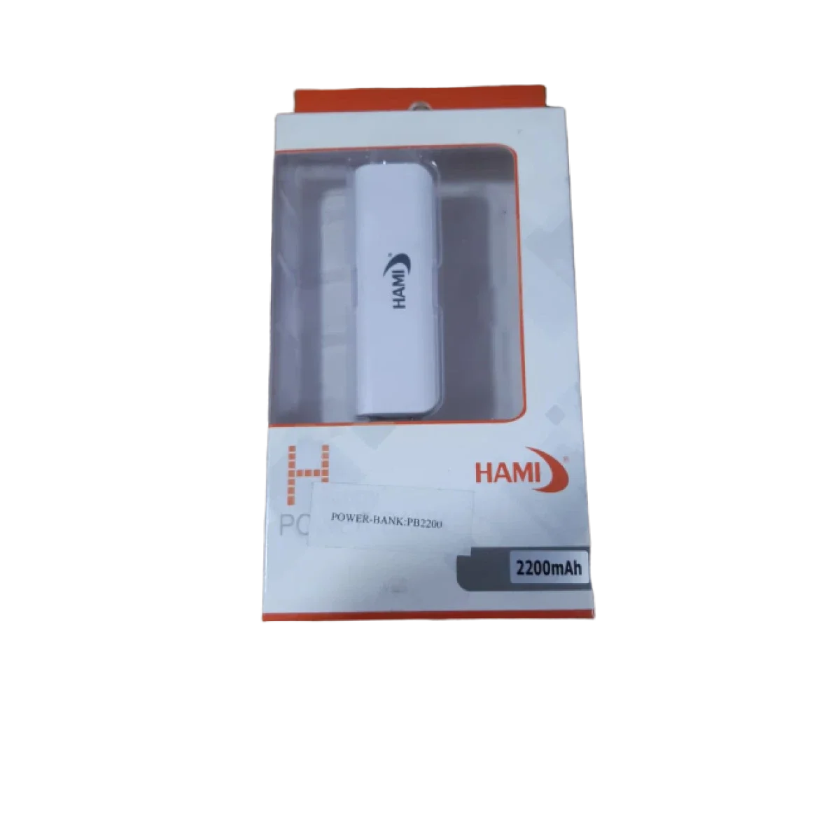 بطارية محمولة Hami بسعة 2200mAh أسود/أبيض