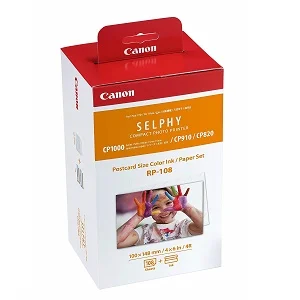 Canon RP-108 Ink Cartridge & Photo Paper Pack, 100 x 148 mm, 108 Sheets - Thumbnail 6