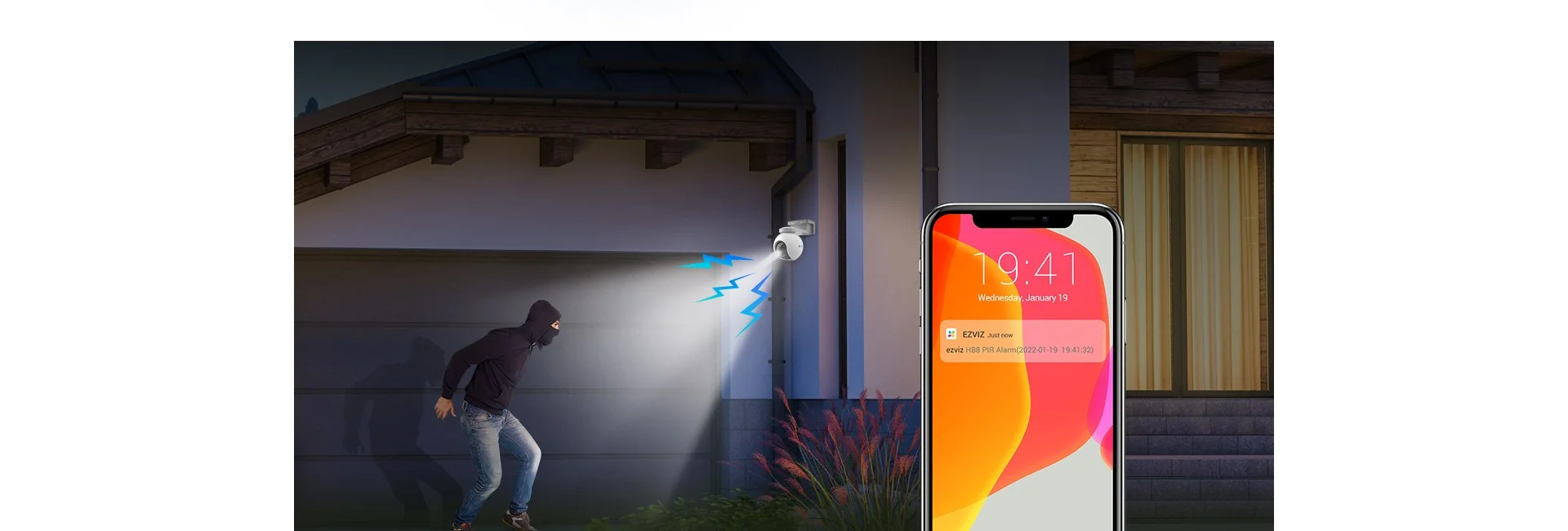 كاميرا مراقبة خارجية Ezviz CS-HB8 بدقة 4MP و2K+ تعمل عبر Wi‑Fi وبطارية - Image 17