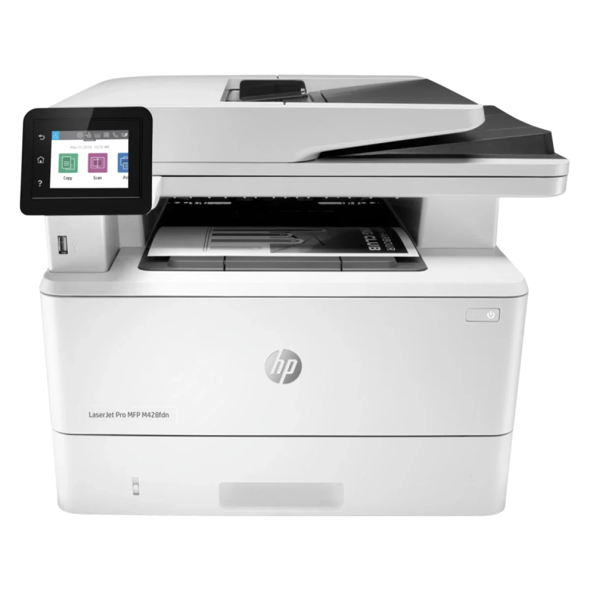 طابعة HP LaserJet Pro MFP 4103fdn ليزر أحادية اللون مع فاكس (2Z628A) - Image 3