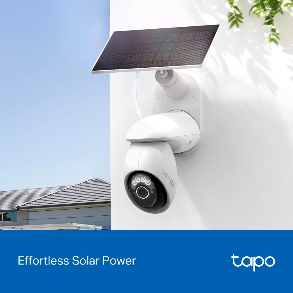 TP-LINK Tapo C660 KIT 4K Solar-Powered 360° Pan/Tilt Security Camera - Image 4