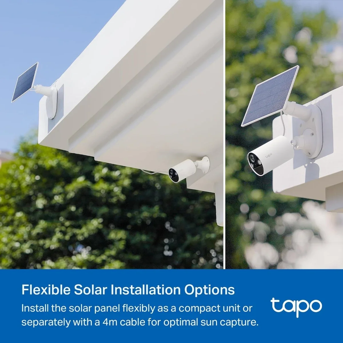 كاميرا مراقبة خارجية TP-LINK Tapo TC82 KIT بدقة 2K و3MP وبطارية مع لوحة شمسية IP65 - Image 6
