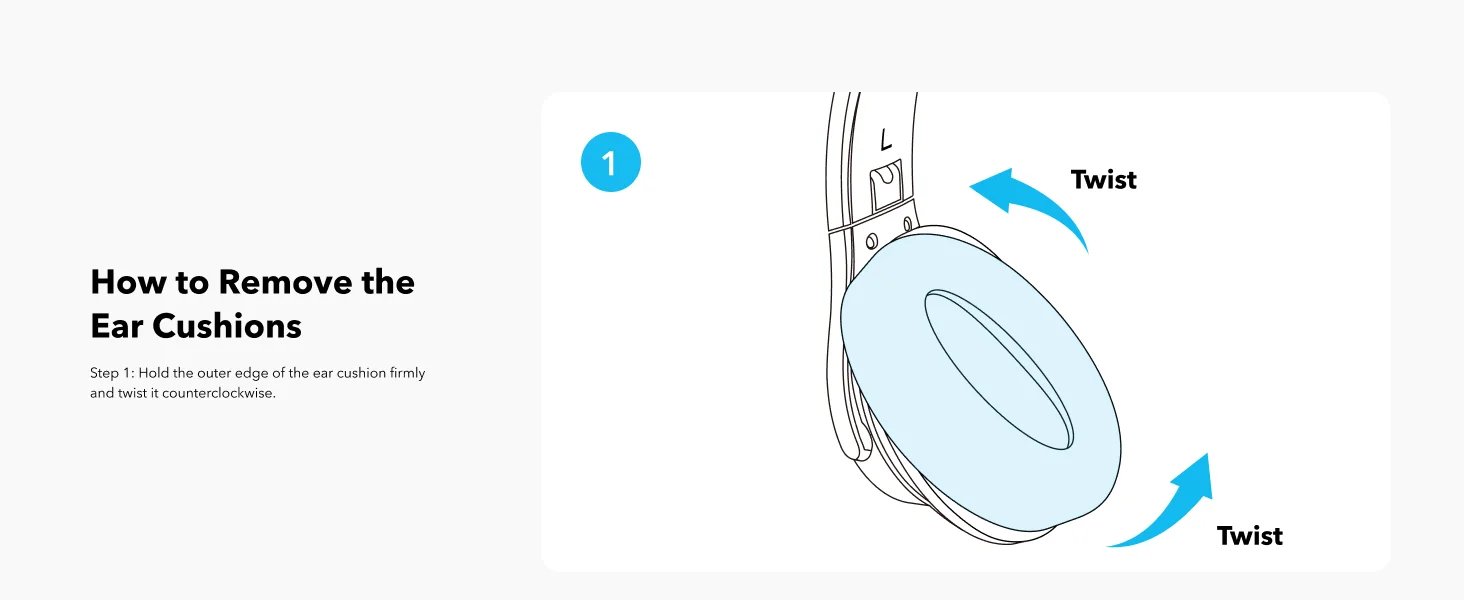 Anker Soundcore Q11i Wireless Over-Ear Bluetooth Headphones, White - Thumbnail 13