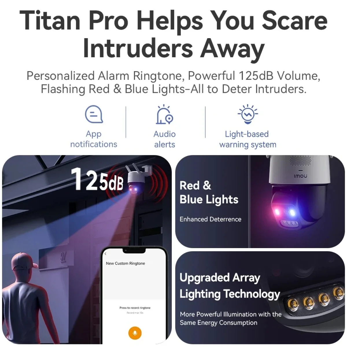 كاميرا مراقبة IMOU Titan Pro خارجية 6MP مع Wi-Fi 6 وPoE ورؤية ليلية ملونة - Thumbnail 6