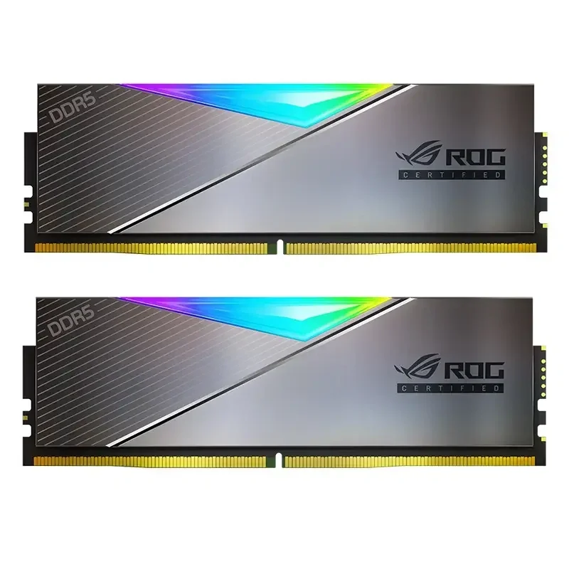 رام ADATA XPG LANCER RGB ROG Certified سعه 48GB (24x2) بسرعه 7200MHz DDR5