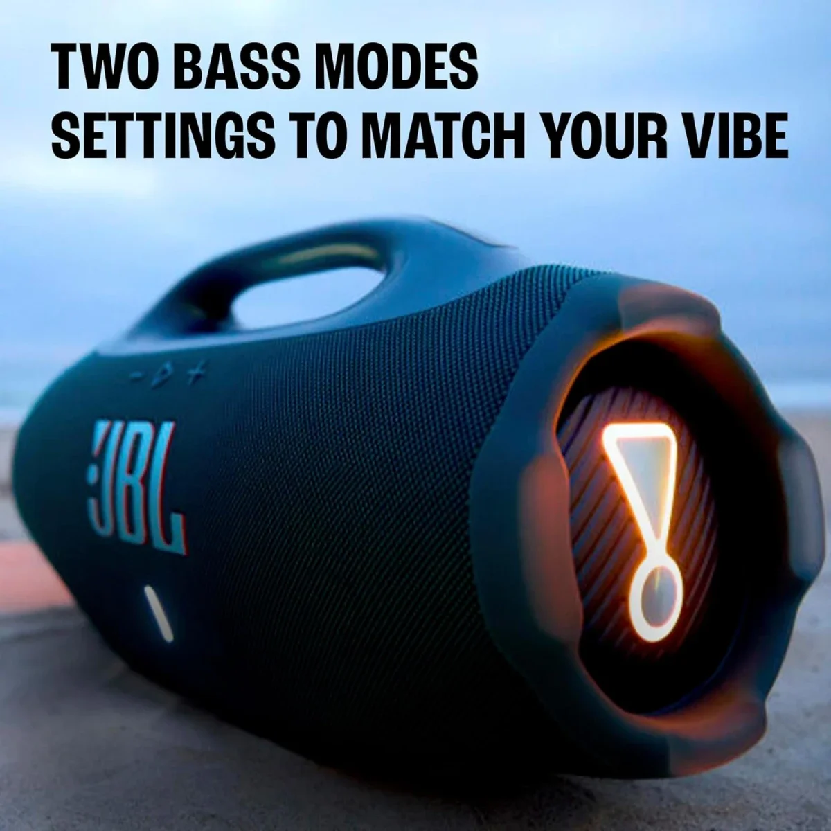 سماعة JBL Boombox 4 محمولة بتقنية بلوتوث، 2 × 65 واط RMS، IP68، أسود - Image 5