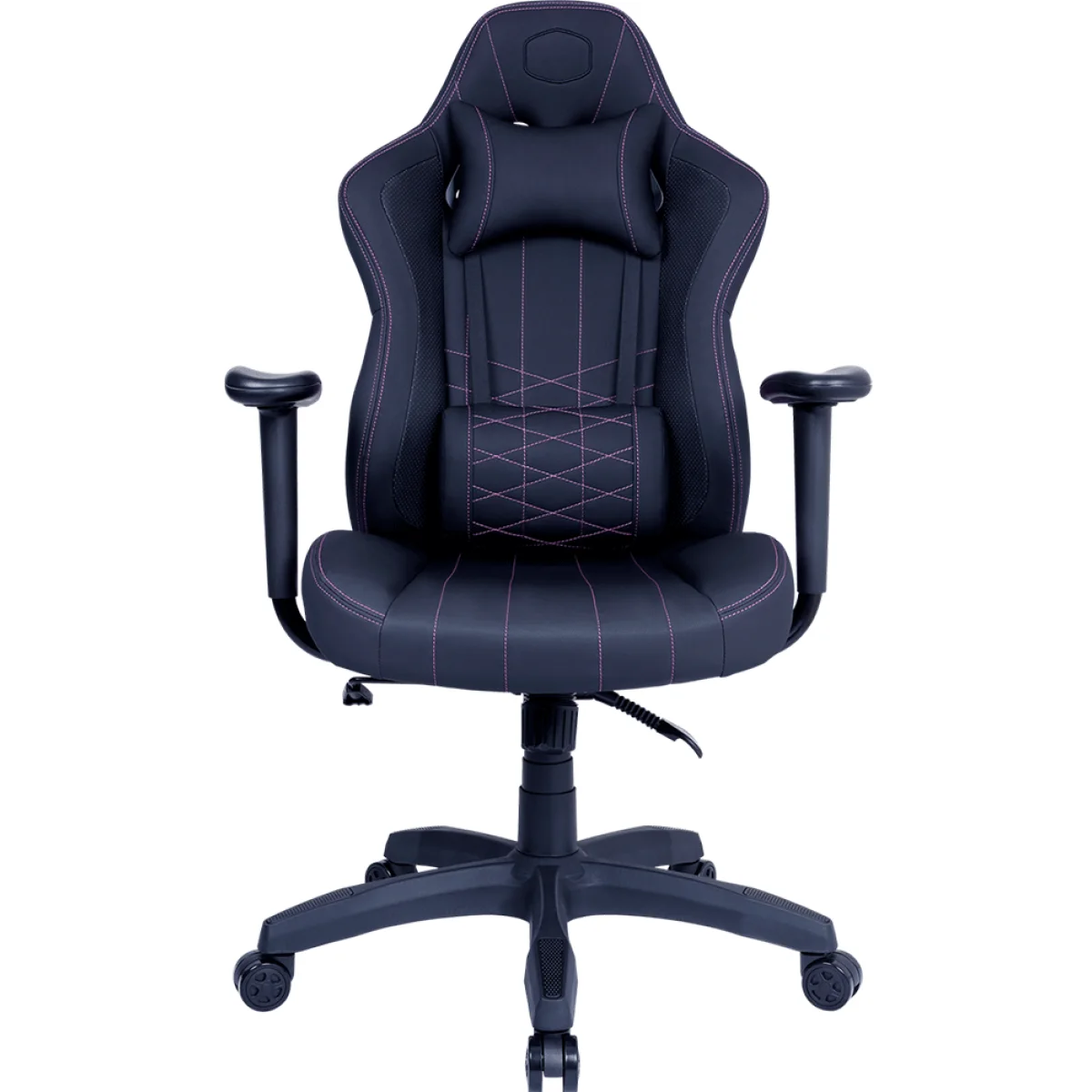 Cooler Master Caliber E1 Gaming Chair Black with Fixed Armrests, 135° Recline and 120 kg Capacity