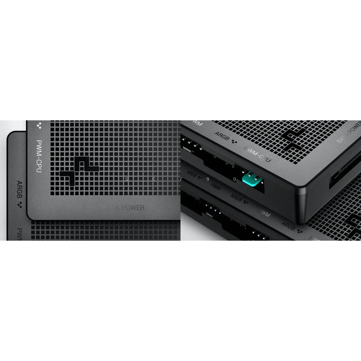 موزع DeepCool SC790 ثنائي PWM وARGB مع 6 منافذ مراوح و6 منافذ ARGB - Image 4
