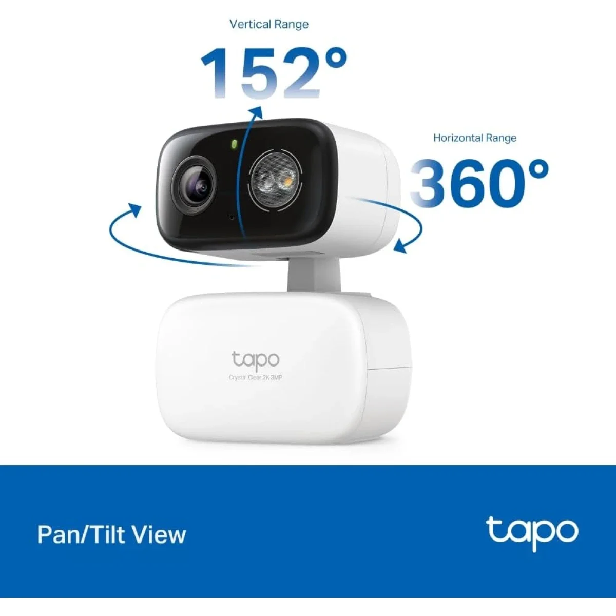 كاميرا مراقبة خارجية TP-LINK Tapo C216 واي فاي بدقة 2K 3MP مع دوران 360° وتحريك/إمالة - Image 3