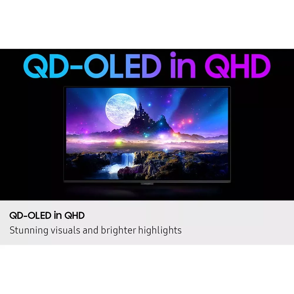 Samsung Odyssey G5 OLED S27FG502S 27-inch Flat Gaming Monitor, 2K, 180Hz, 0.03ms - Thumbnail 11