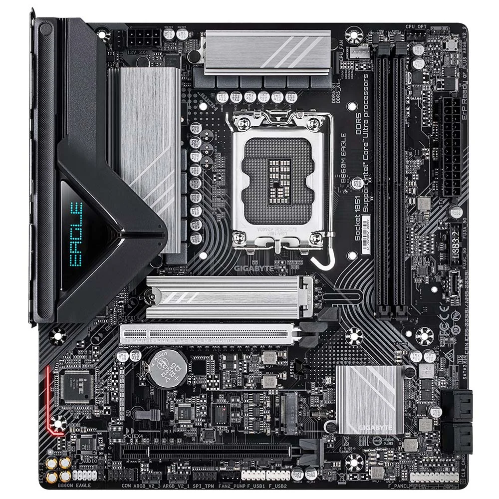 لوحة أم GIGABYTE B860M EAGLE لمعالجات Intel Core Ultra بمقبس LGA 1851 - Image 7