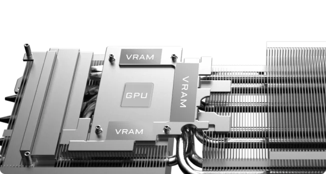 كرت شاشة GIGABYTE GeForce RTX 5070 GAMING OC 12G GDDR7 بمعمارية NVIDIA Blackwell وDLSS 4 – GV-N5070GAMING OC-12GD - Image 8