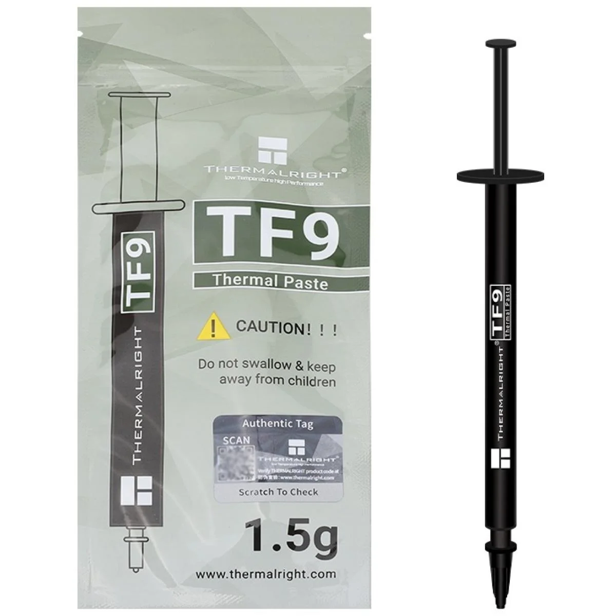 معجون حراري Thermalright TF9 عالي الأداء 1.5 غ 14 واط/م·ك
