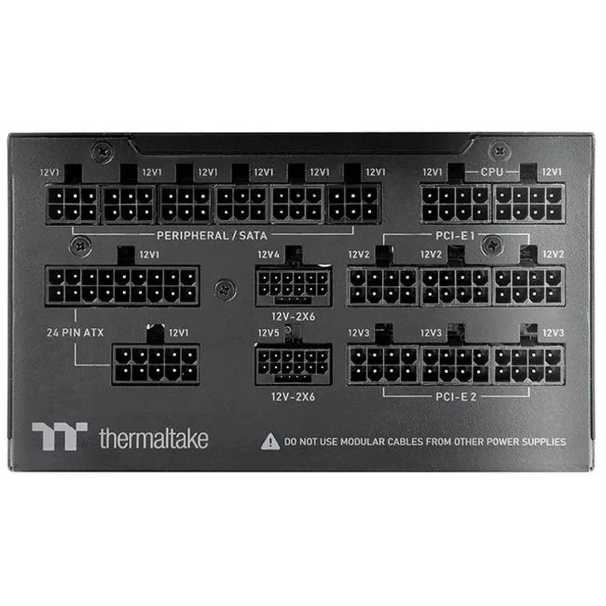 مزود طاقة Thermaltake Toughpower TF3 بقدرة 1650 واط ATX 3.1 معياري بالكامل بشهادة 80 PLUS Titanium - Thumbnail 2