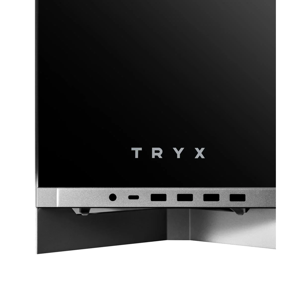 TRYX LUCA L70 White E-ATX Mid-Tower Panoramic Tempered Glass Gaming Case - Thumbnail 3