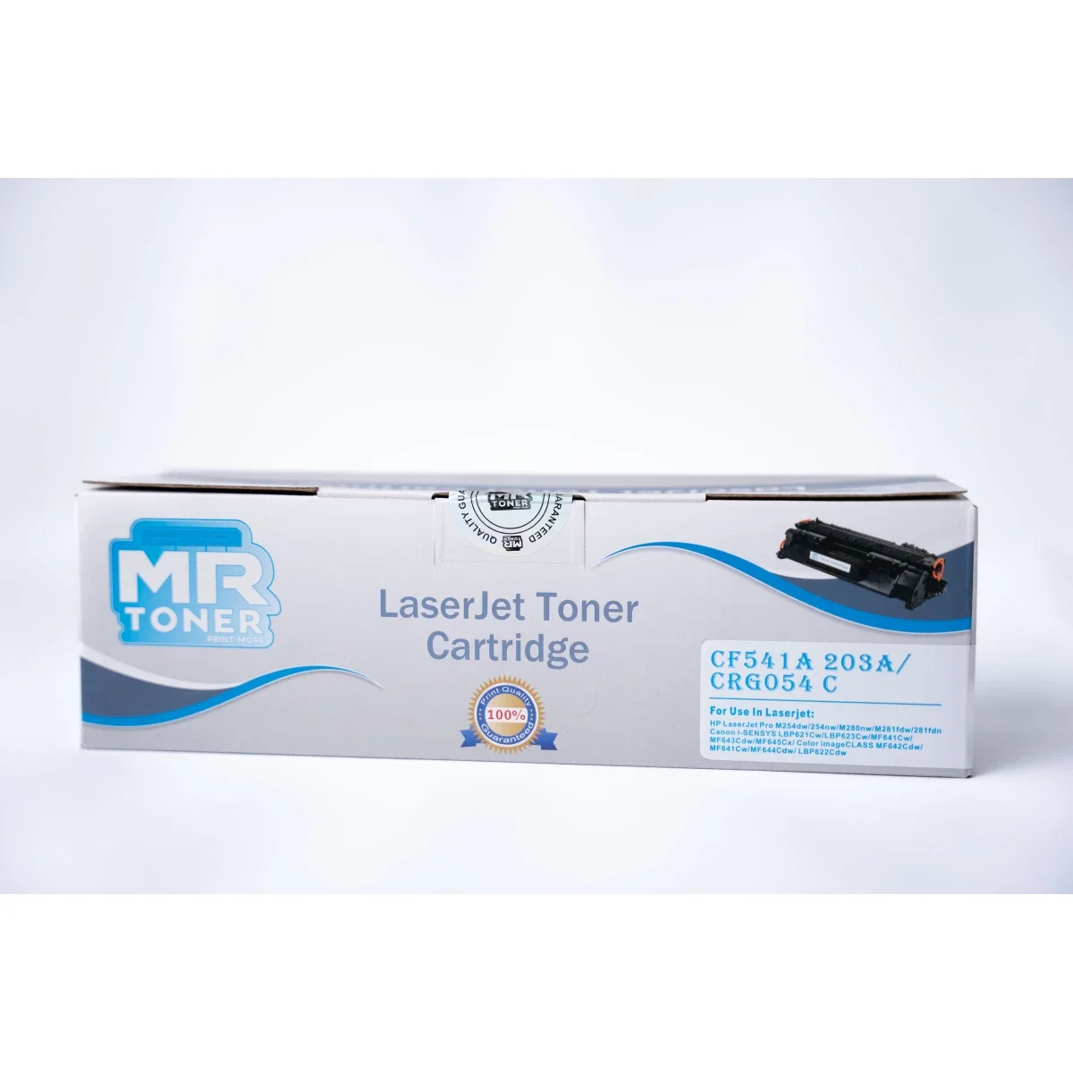 خرطوشة حبر ليزر سماوي Mr Toner لطابعات HP Color LaserJet Pro M254 وMFP M280