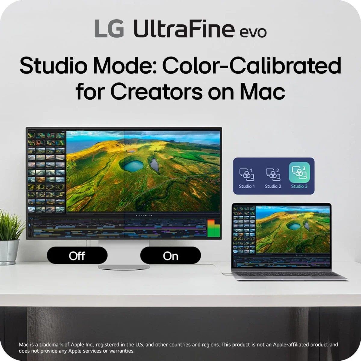 LG 32U990A-S UltraFine 32-inch 6K Professional Monitor, Nano IPS Black, Thunderbolt 5, DisplayHDR 600, Speakers, HDMI 2.1, DisplayPort 2.1, USB-C, Tilt/Height/Pivot Stand, Silver - Thumbnail 14