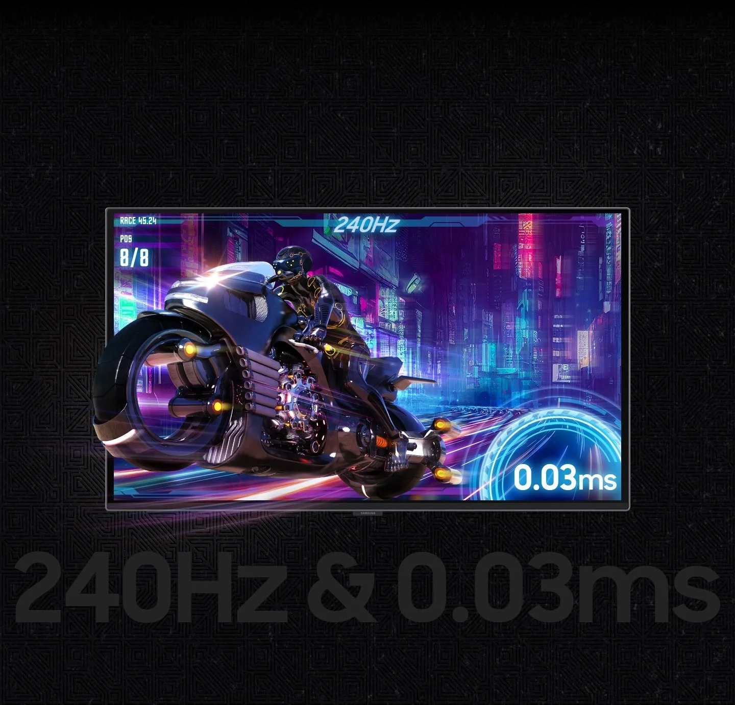 شاشة ألعاب Samsung Odyssey OLED G6 DG612 مقاس 27 إنش QHD 240Hz 0.03ms - Image 9