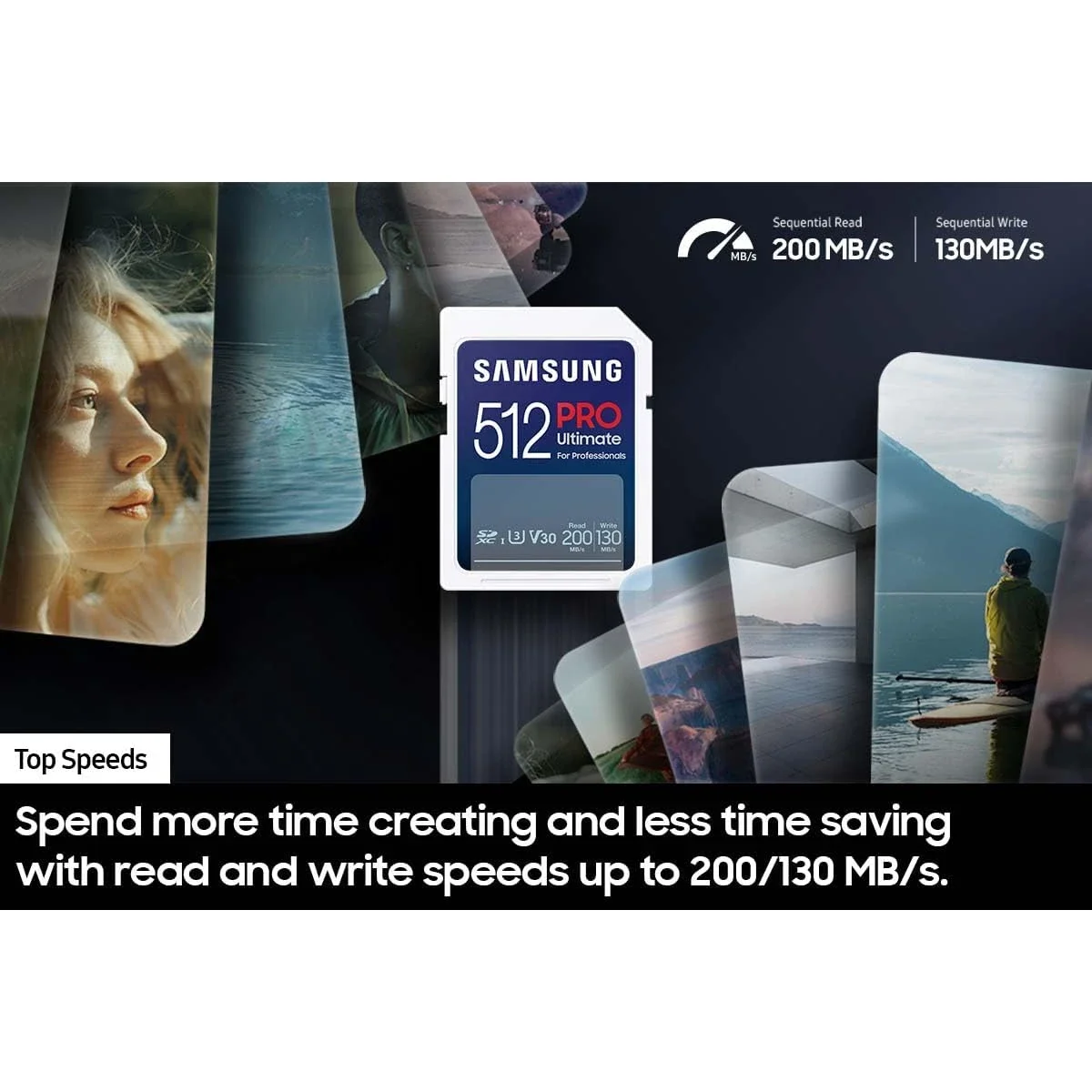 بطاقة ذاكرة Samsung PRO Ultimate SDXC سعة 512GB بسرعة تصل إلى 200 MB/s - Image 3