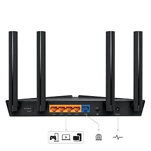 راوتر TP-LINK Archer AX23 AX1800 Wi‑Fi 6 ثنائي النطاق جيجابت - Thumbnail 12