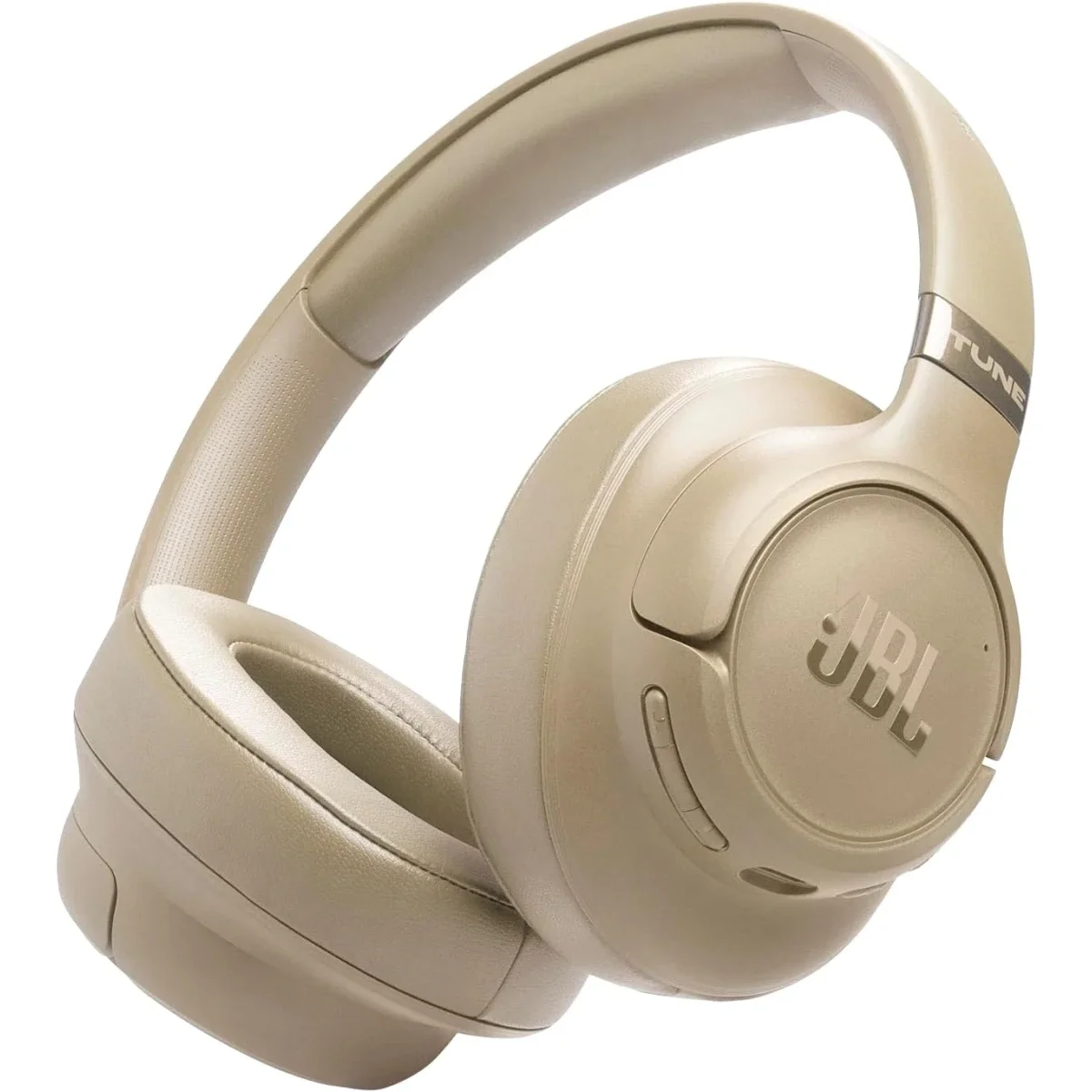 JBL Tune 780 NC Wireless Over-Ear Bluetooth Headphones, Adaptive Noise Cancelling, 76-Hour Battery, Beige - Thumbnail 2