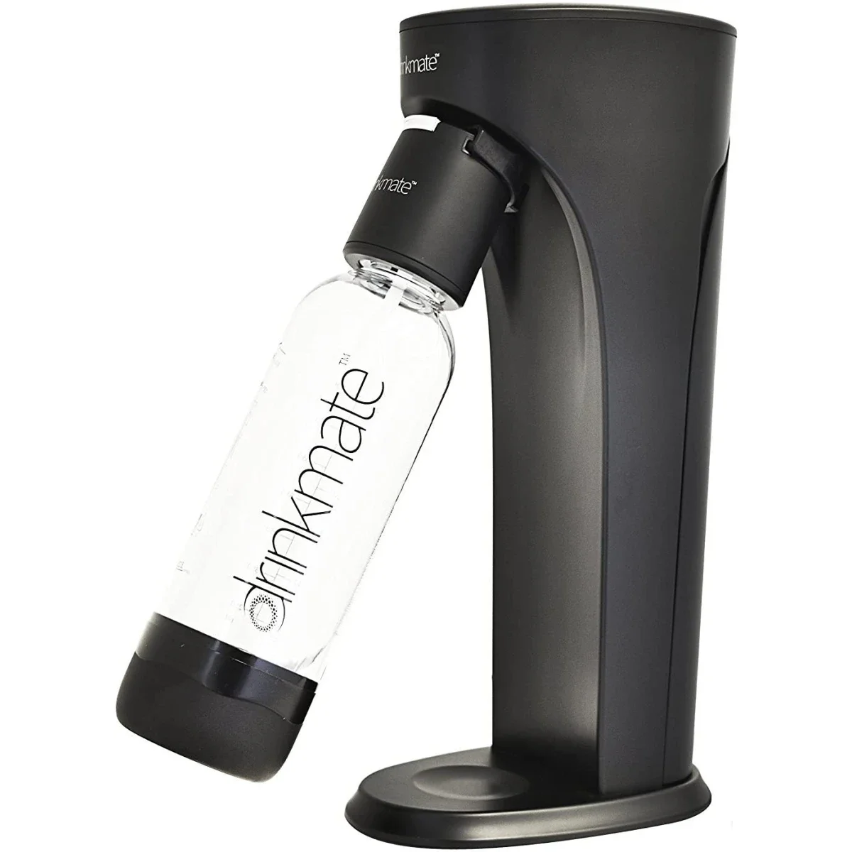 DrinkMate Water & Soda Machine with CO2 Cylinder - Black - Image 3